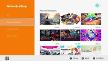 任天堂在新视频中展示 Switch EShop